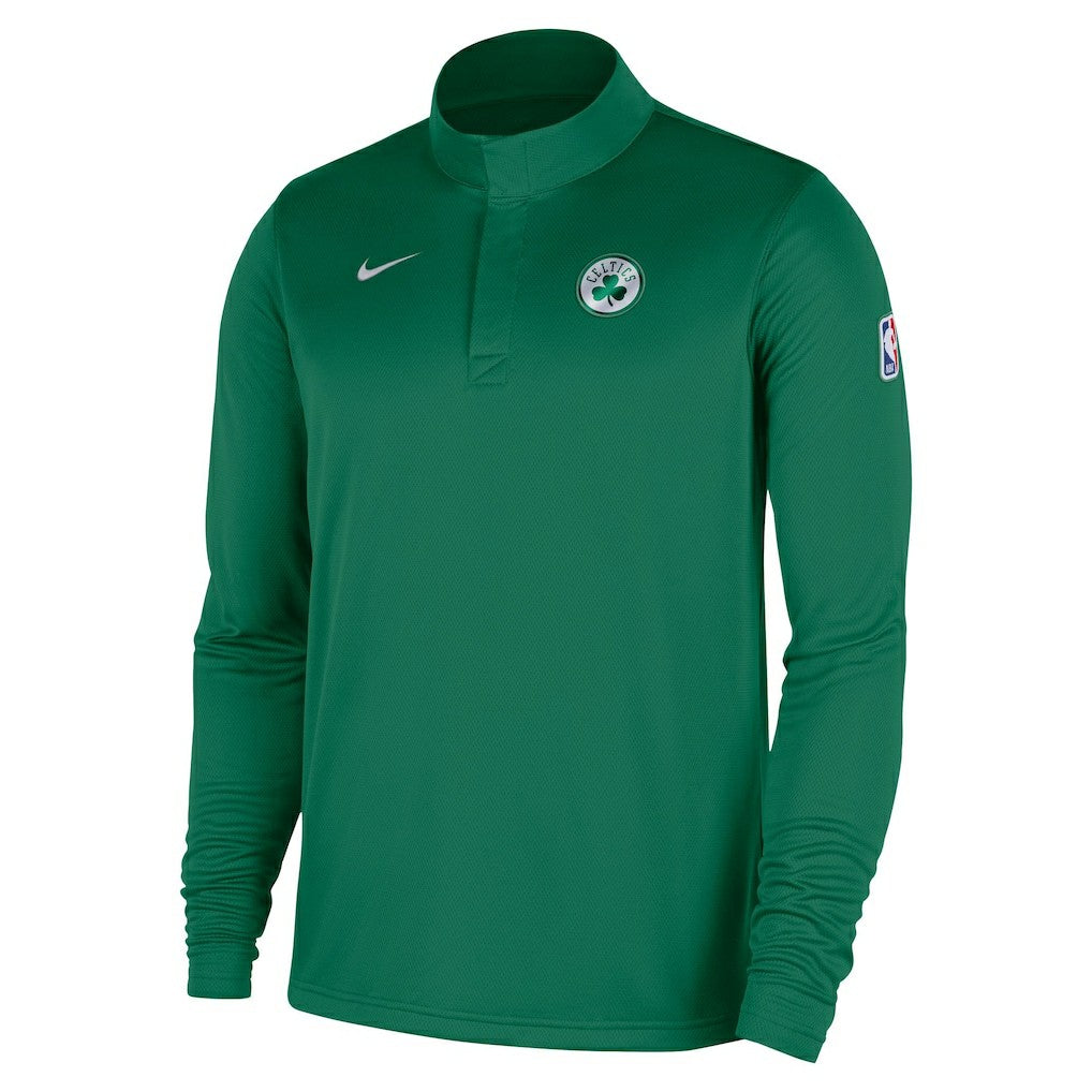 Boston Celtics 2025/26 Authentic Coaches Quarter-Zip Dri-Fit Top - Kelly Green | Nike on sale