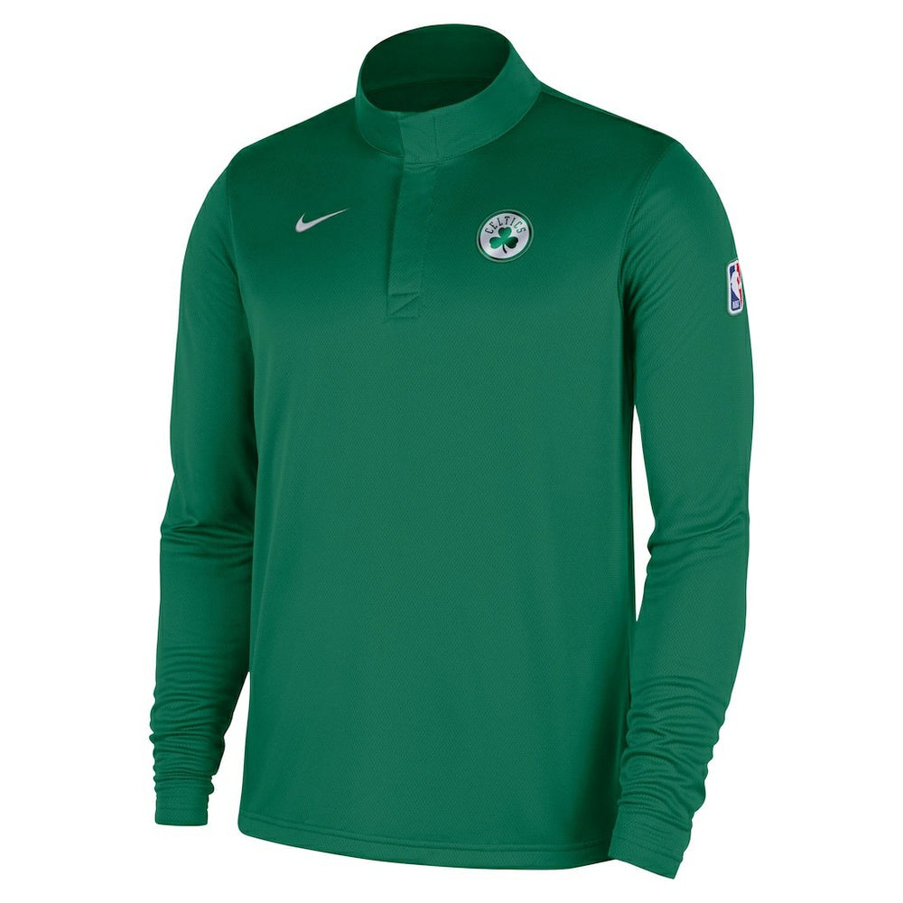 Boston Celtics 2025/26 Authentic Coaches Quarter-Zip Dri-Fit Top - Kelly Green | Nike on sale