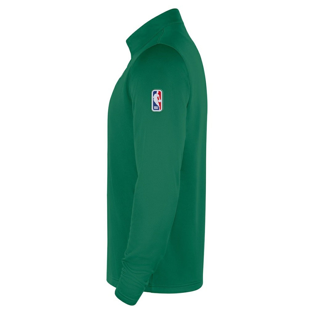 Boston Celtics 2025/26 Authentic Coaches Quarter-Zip Dri-Fit Top - Kelly Green | Nike on sale