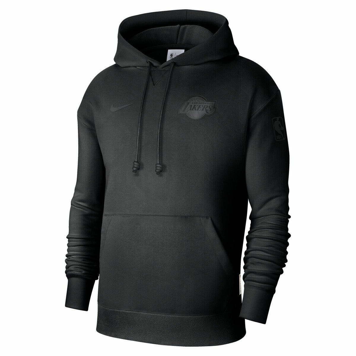 Los Angeles Lakers Men's Authentic Travel Standard Issue Dri-Fit Hoodie - Black | Nike cheap