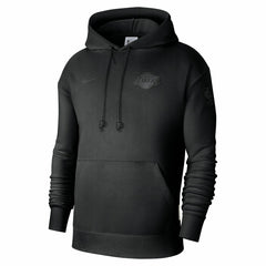 Los Angeles Lakers Men's Authentic Travel Standard Issue Dri-Fit Hoodie - Black | Nike cheap