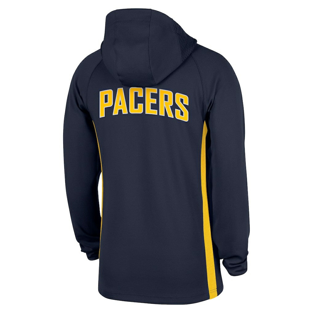 Indiana Pacers Authentic On Court Zone Quarter-Zip Dri-FIT Hoodie Jacket - Navy | Nike cheap