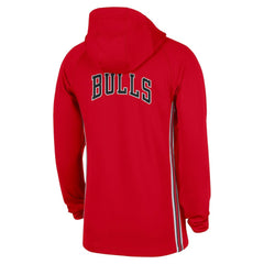 Chicago Bulls Authentic On Court Zone Quarter-Zip Dri-FIT Hoodie Jacket - Red | Nike outlet