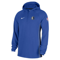 Dallas Mavericks Authentic On Court Zone Quarter-Zip Dri-FIT Hoodie Jacket sale - Royal | Nike discount
