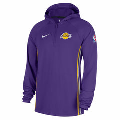 Los Angeles Lakers Authentic On Court Zone Quarter-Zip Dri-FIT Hoodie Jacket - Purple | Nike online