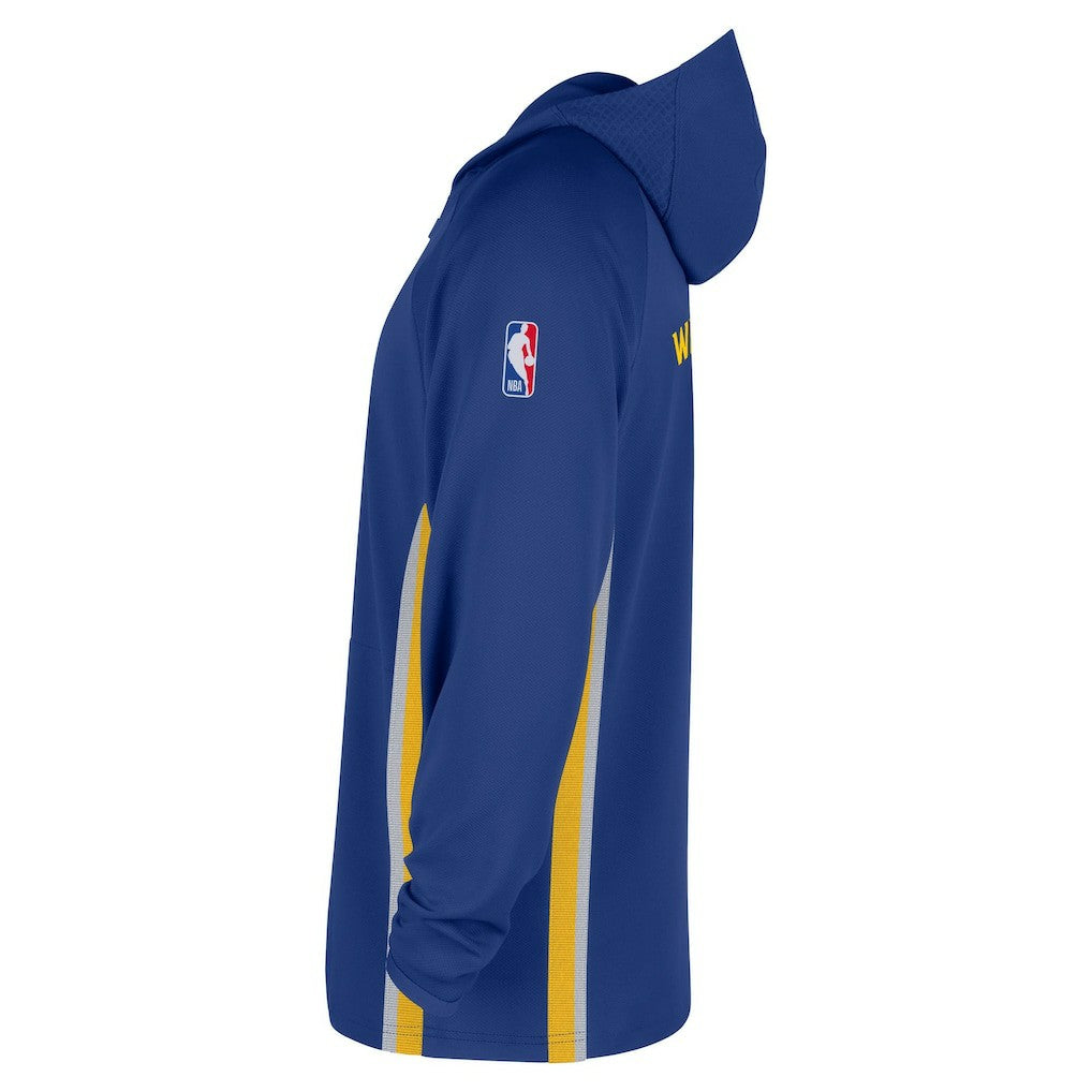Golden State Warriors Authentic On Court Zone Quarter-Zip Dri-FIT Hoodie Jacket sale - Blue | Nike discount