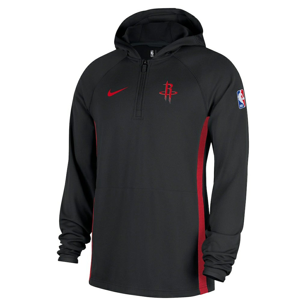 Houston Rockets Authentic On Court Zone Quarter-Zip Dri-FIT Hoodie Jacket sale - Black | Nike sale