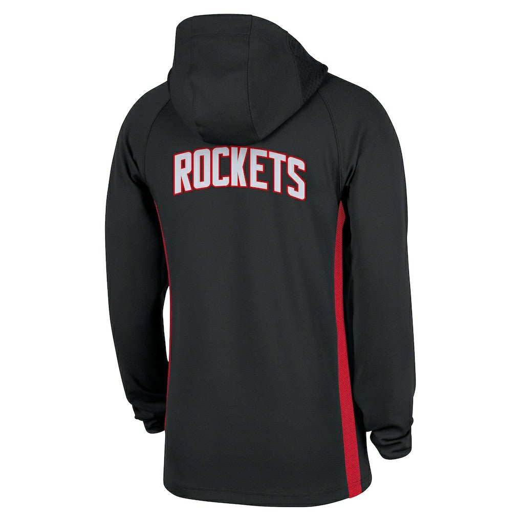 Houston Rockets Authentic On Court Zone Quarter-Zip Dri-FIT Hoodie Jacket sale - Black | Nike sale
