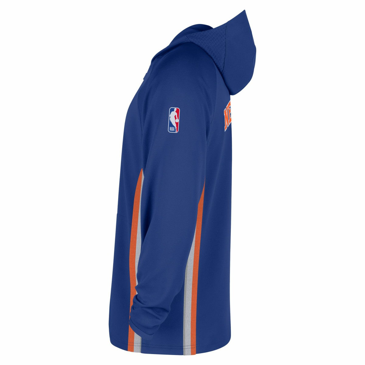 New York Knicks Authentic On Court Zone Quarter-Zip Dri-FIT Hoodie Jacket - Blue | Nike shop