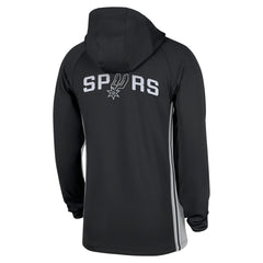 San Antonio Spurs Authentic On Court Zone Quarter-Zip Dri-FIT Hoodie Jacket - Black | Nike on sale