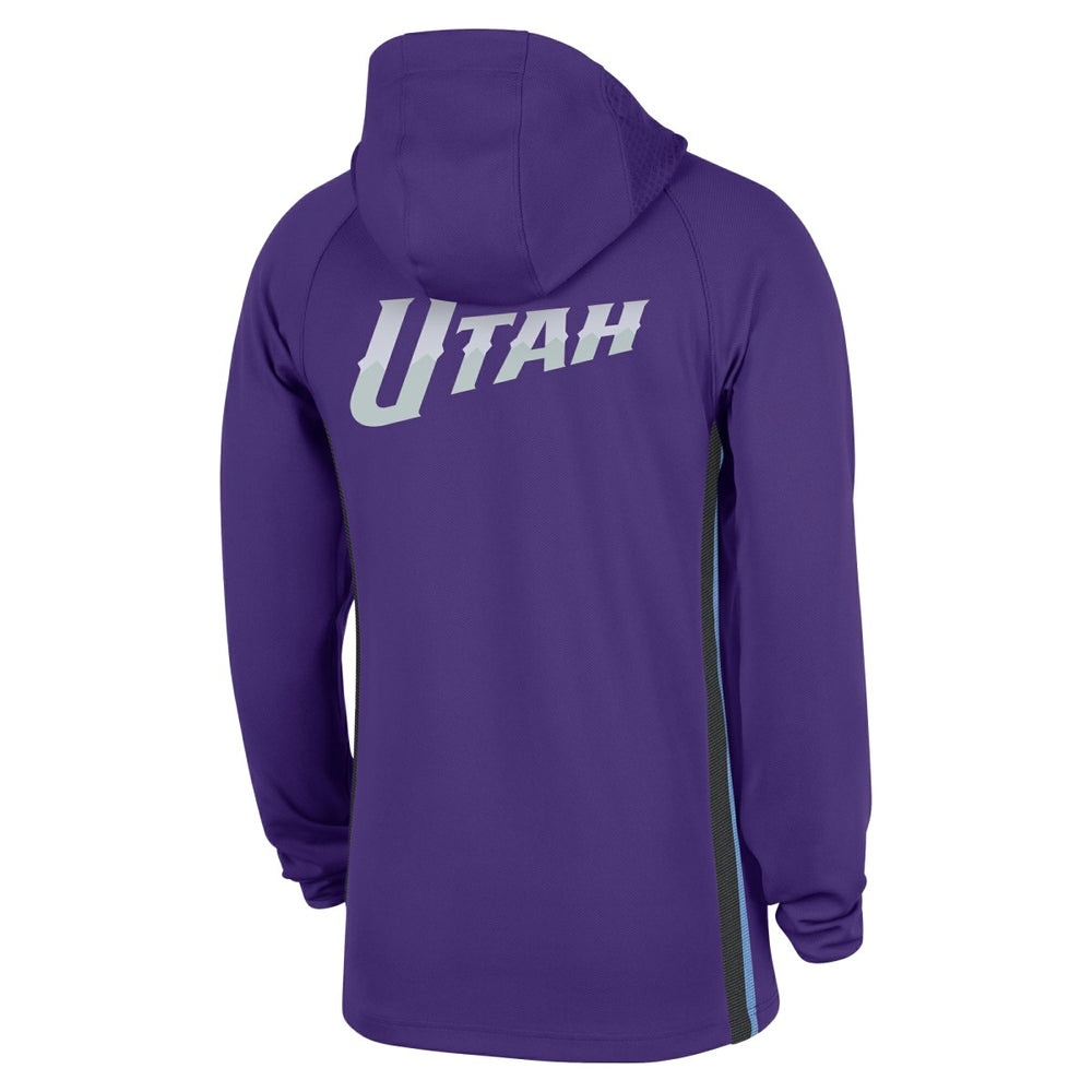 Utah Jazz Authentic On Court Zone Quarter-Zip Dri-FIT Hoodie Jacket - Purple | Nike sale