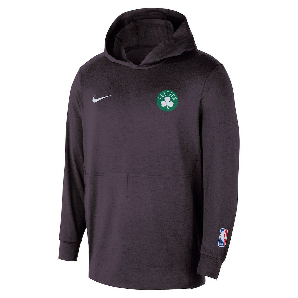 Boston Celtics Authentic Practice Yoga Restore Dri-Fit Pullover Hoodie - Black | Nike for sale