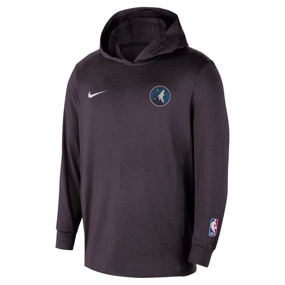 Minnesota Timberwolves Authentic Practice Yoga Restore Dri-Fit Pullover Hoodie - Black | Nike discount