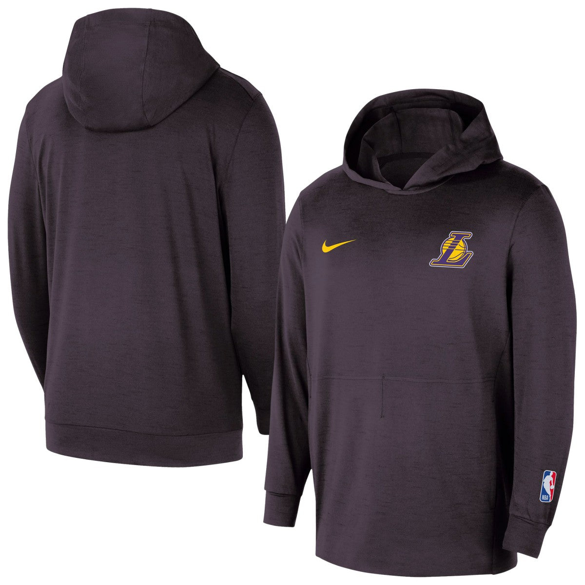 Los Angeles Lakers Authentic Practice Yoga Restore Dri-Fit Pullover Hoodie - Black | Nike outlet