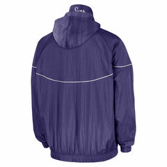 Phoenix Suns Courtside Windrunner Woven Half-Zip Hooded Jacket - Purple | Nike online
