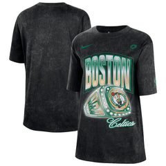 Boston Celtics Women's Courtside Original Content Vintage Washed Boyfriend T-Shirt - Black | Nike sale