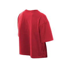 St. Louis Cardinals Women's Boxy Foil Logo T-Shirt - Red | New Era