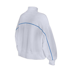 New Era Buffalo Bills Female Adult White Functional Fandom Quarter-Zip Sweatshirt on sale