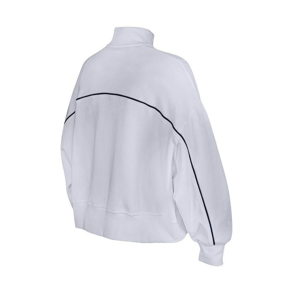 New Era Denver Broncos Female Adult White Functional Fandom Quarter-Zip Sweatshirt online