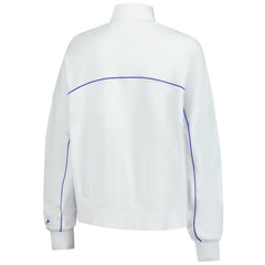 New Era Detroit Lions Female Adult White Functional Fandom Quarter-Zip Sweatshirt on sale