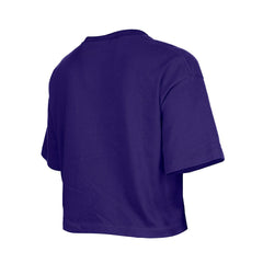 Minnesota Vikings New Era Girl's Flip Sequin Boxy T-Shirt - Purple cheap