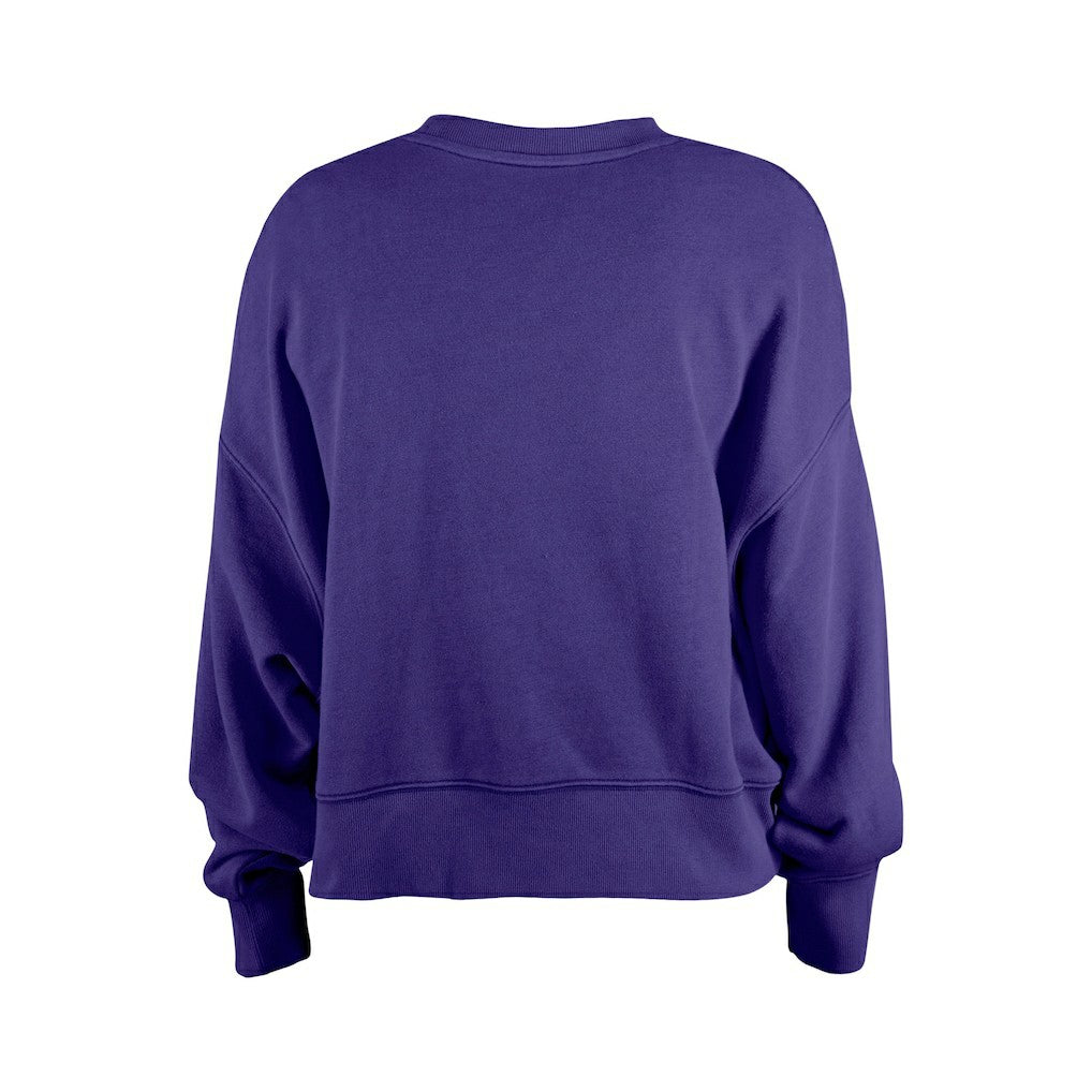 Minnesota Vikings New Era Girl's Flip Sequin Sweatshirt - Purple cheap