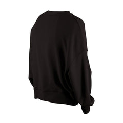 Pittsburgh Steelers New Era Women's Oversized Throwback Mineral Wash Crew Neck Sweatshirt - Black online