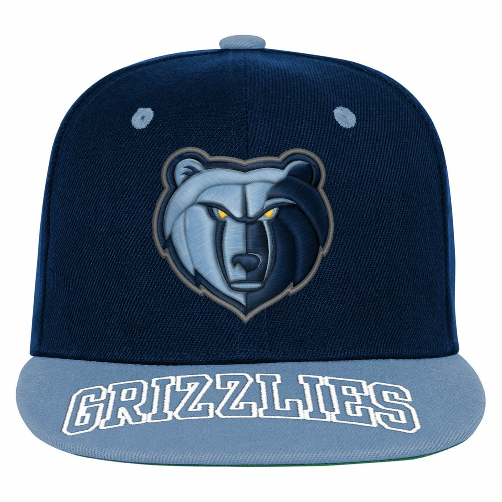 Memphis Grizzlies Outerstuff Youth Two-Tone Snapback Hat - Navy/Light Blue discount