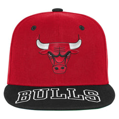 Chicago Bulls Outerstuff Youth Two-Tone Snapback Hat - Red/Black sale
