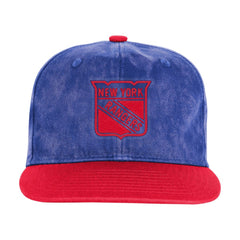 New York Rangers Outerstuff Youth True Retro Deadstock Adjustable Hat Royal/Red