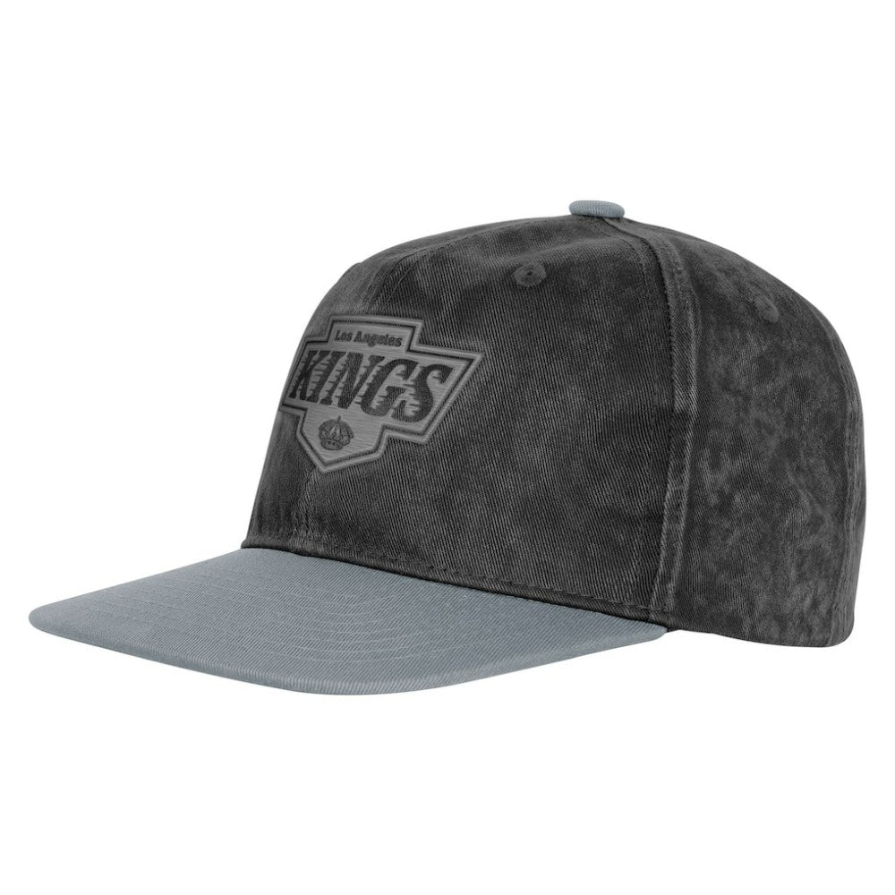 Los Angeles Kings Outerstuff Youth True Retro Deadstock Adjustable Hat Black/Silver