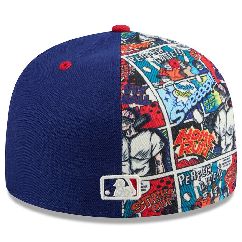 Texas Rangers 2025 MLB Diamond Hero Edition 59FIFTY Fitted Hat - Royal/Red | New Era
