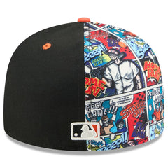 Baltimore Orioles 2025 MLB Diamond Hero Edition 59FIFTY Fitted Hat - Black/Orange | New Era