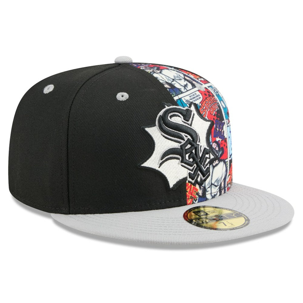 Chicago White Sox 2025 MLB Diamond Hero Edition 59FIFTY Fitted Hat - Black/Gray | New Era