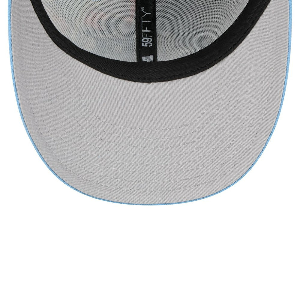 Tampa Bay Rays 2025 MLB Diamond Hero Edition Low Profile 59FIFTY Fitted Hat - Navy/Light Blue | New Era