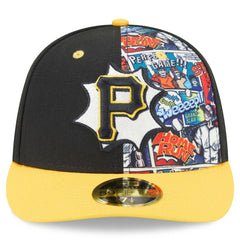Pittsburgh Pirates 2025 MLB Diamond Hero Edition Low Profile 59FIFTY Fitted Hat - Black/Gold | New Era