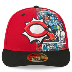 Cincinnati Reds 2025 MLB Diamond Hero Edition Low Profile 59FIFTY Fitted Hat - Red/Black | New Era