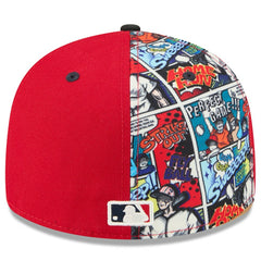 Cincinnati Reds 2025 MLB Diamond Hero Edition Low Profile 59FIFTY Fitted Hat - Red/Black | New Era