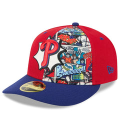 Philadelphia Phillies 2025 MLB Diamond Hero Edition Low Profile 59FIFTY Fitted Hat - Red/Royal | New Era