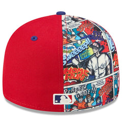 Philadelphia Phillies 2025 MLB Diamond Hero Edition Low Profile 59FIFTY Fitted Hat - Red/Royal | New Era