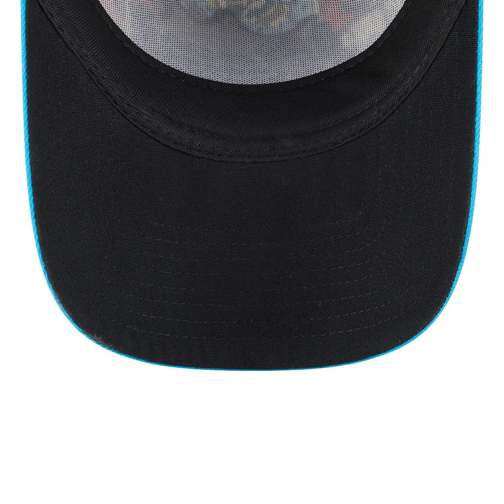 Miami Marlins Youth 2025 MLB Diamond Hero Edition A-Frame 9FORTY Adjustable Hat - Black/Blue | New Era