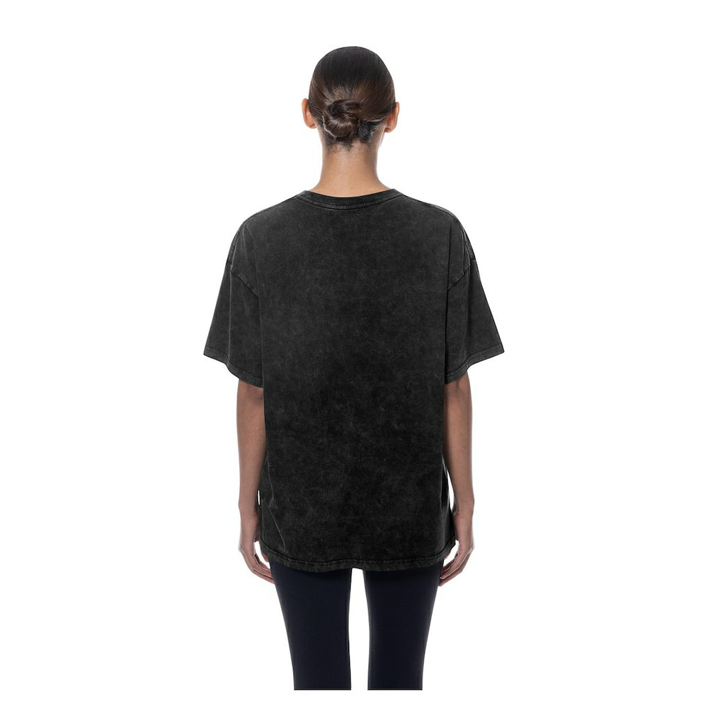 Dallas Mavericks Women's Throwback Mineral Wash Oversized T-Shirt sale - Black | New Era cheap