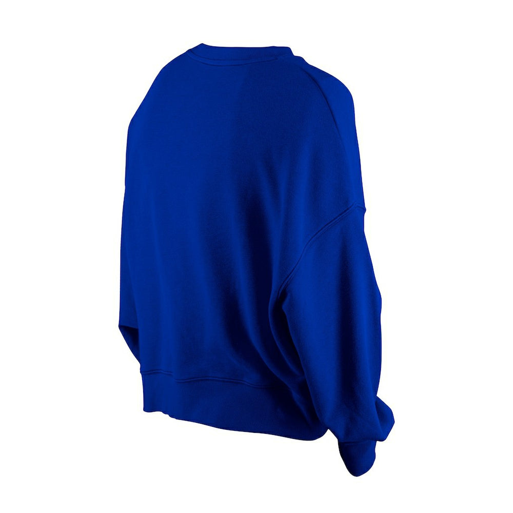Golden State Warriors Women's Boxy Throwback Mineral Wash Sweatshirt sale - Royal | New Era shop