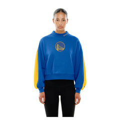 Golden State Warriors Women's Sport Night Balloon Sleeves Sweatshirt sale - Royal | New Era discount