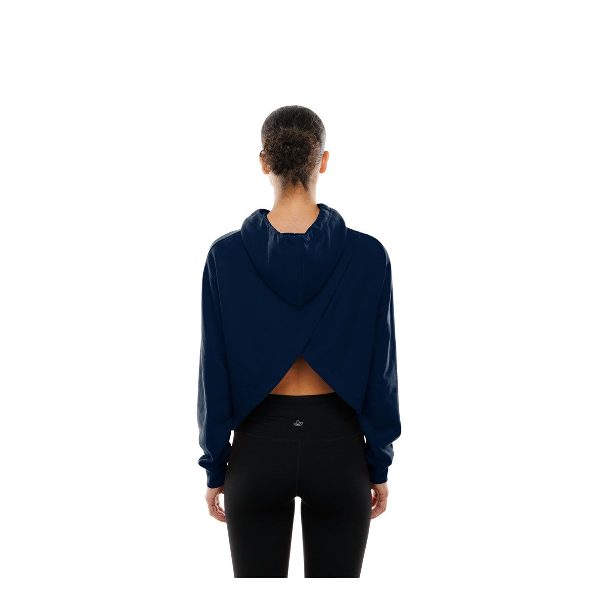 Minnesota Timberwolves Women's Glam Game Open Back Hoodie - Navy | New Era for sale