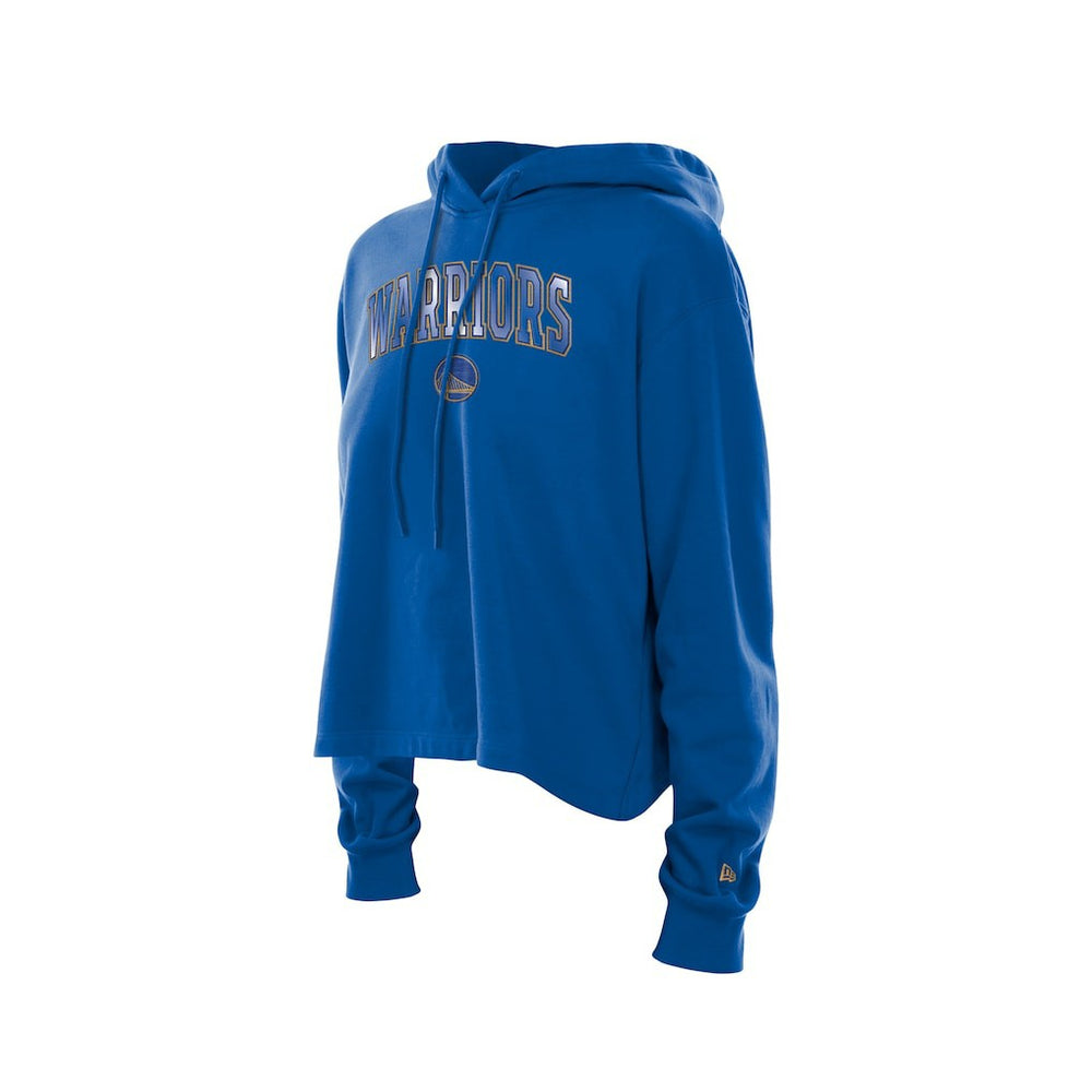 Golden State Warriors Women's Glam Game Open Back Hoodie sale - Royal | New Era sale