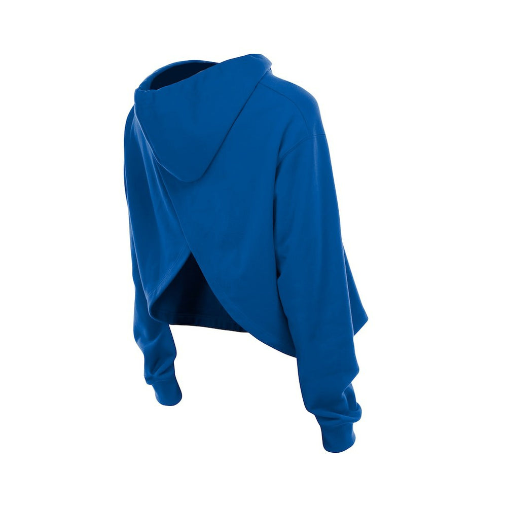 New York Knicks Women's Glam Game Open Back Hoodie - Blue | New Era on sale
