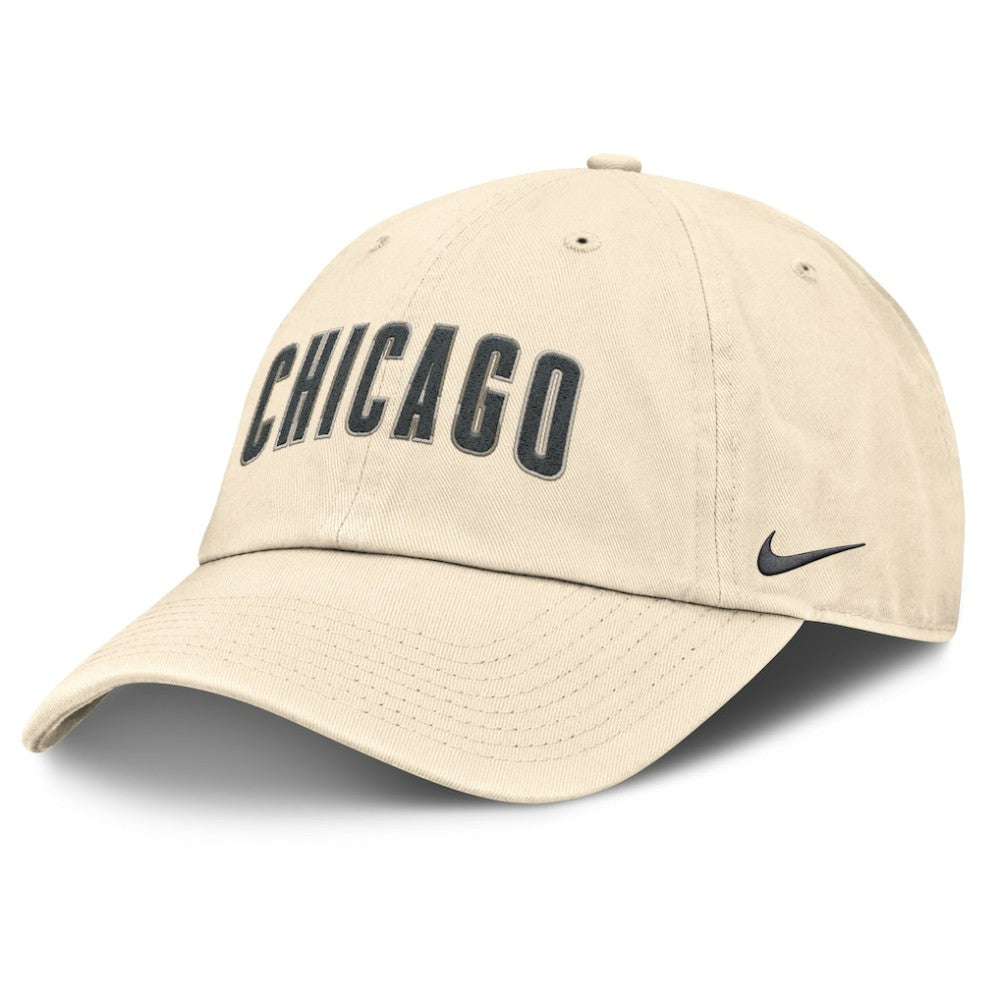Chicago Cubs Camo Pack Club Adjustable Hat - Natural | Nike