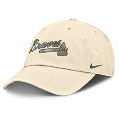 Atlanta Braves Camo Pack Club Adjustable Hat - Natural | Nike