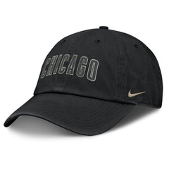 Chicago Cubs Camo Pack Club Adjustable Hat - Black | Nike